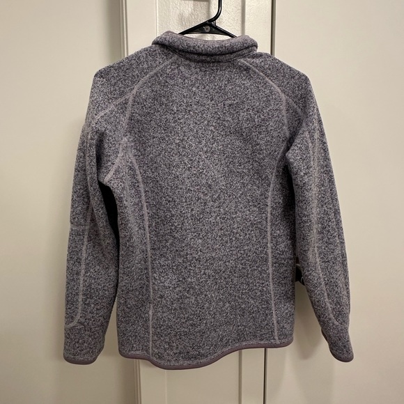 Patagonia Women’s Better Sweater 1/4-Zip Fleece in Tundra Purple size Medium - Picture 4 of 5